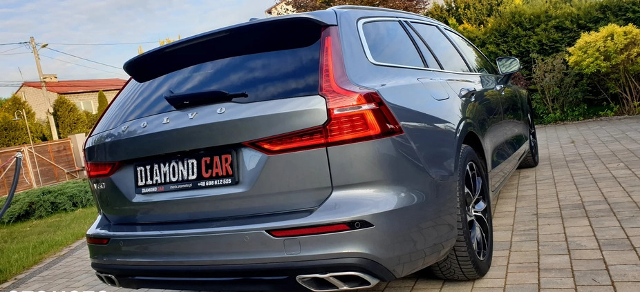Volvo V60 cena 79900 przebieg: 139000, rok produkcji 2019 z Sulejów małe 596